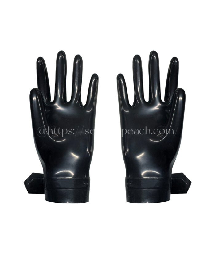Latex Gloves Seamless With Buckle