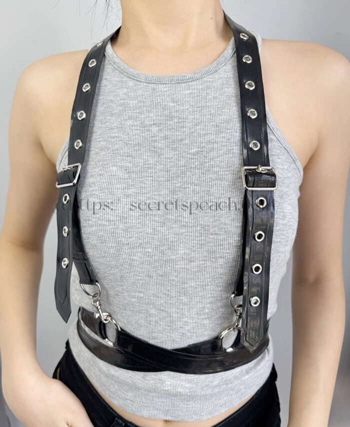 Latex harness for unisex 0.8MM Latex