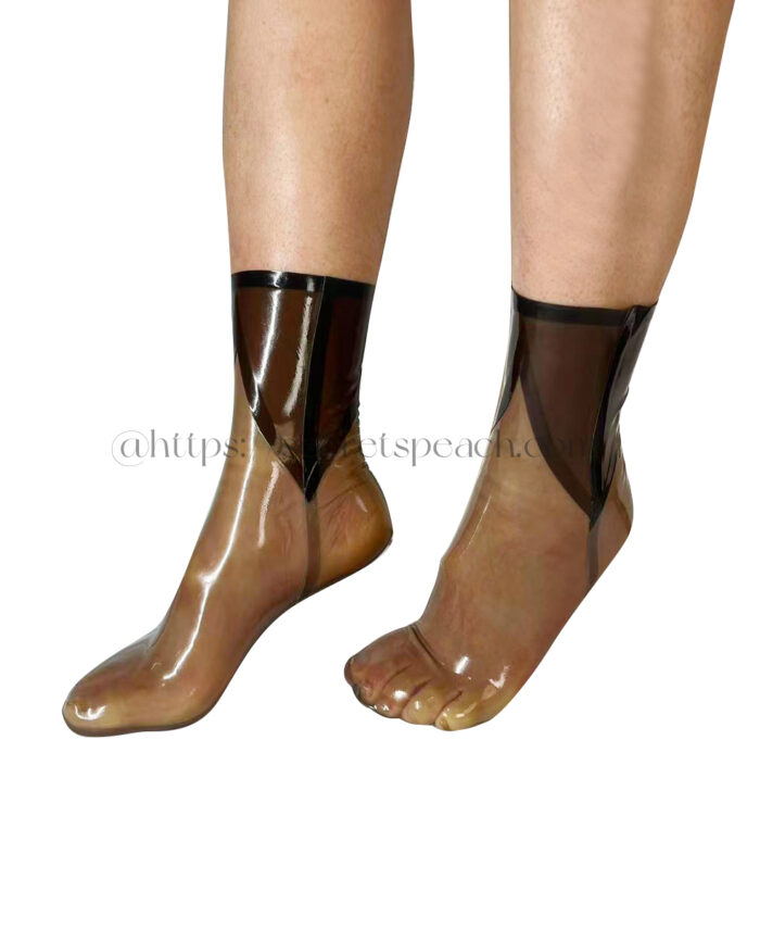 100% natural latex socks