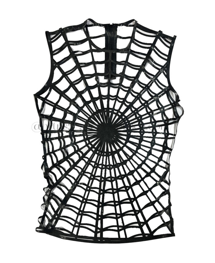 100% natural latex machine-cut men's vest