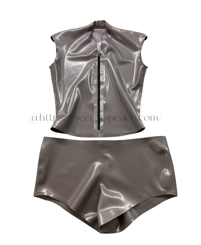 100% Natural Latex Sexy Women's Set