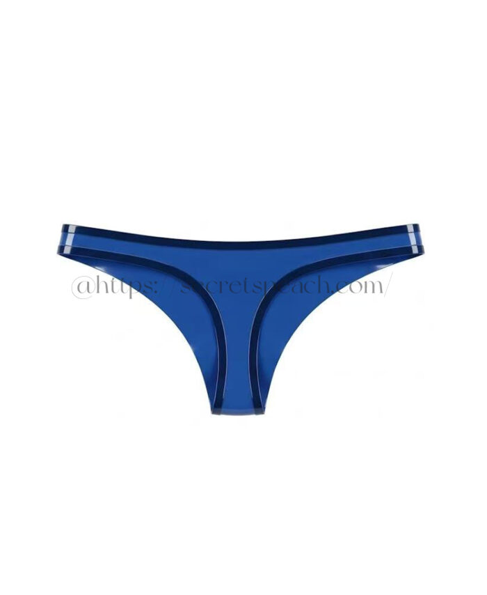 100% natural latex women's thong