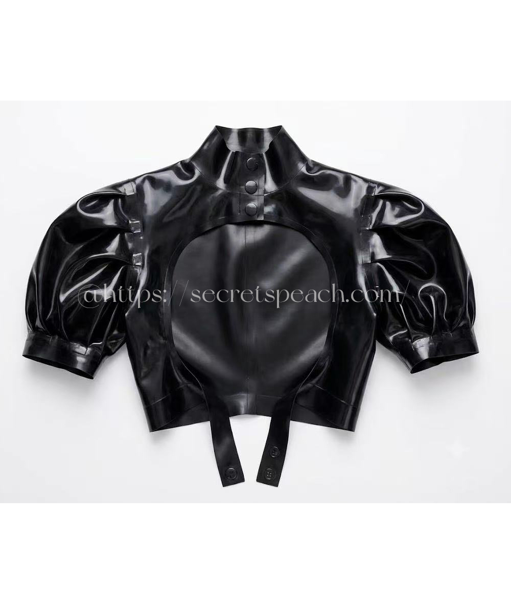 100% Natural Latex Sexy Bolero Unisex