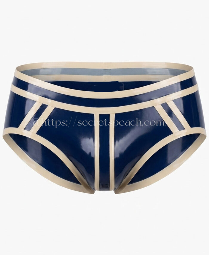100% natural latex men's underwear
