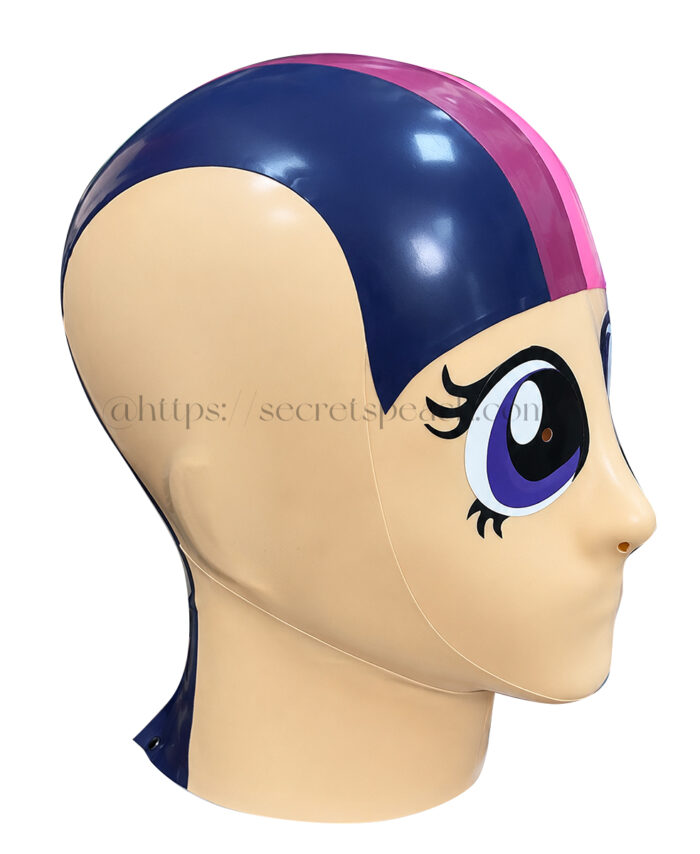 100% natural latex grimace mask